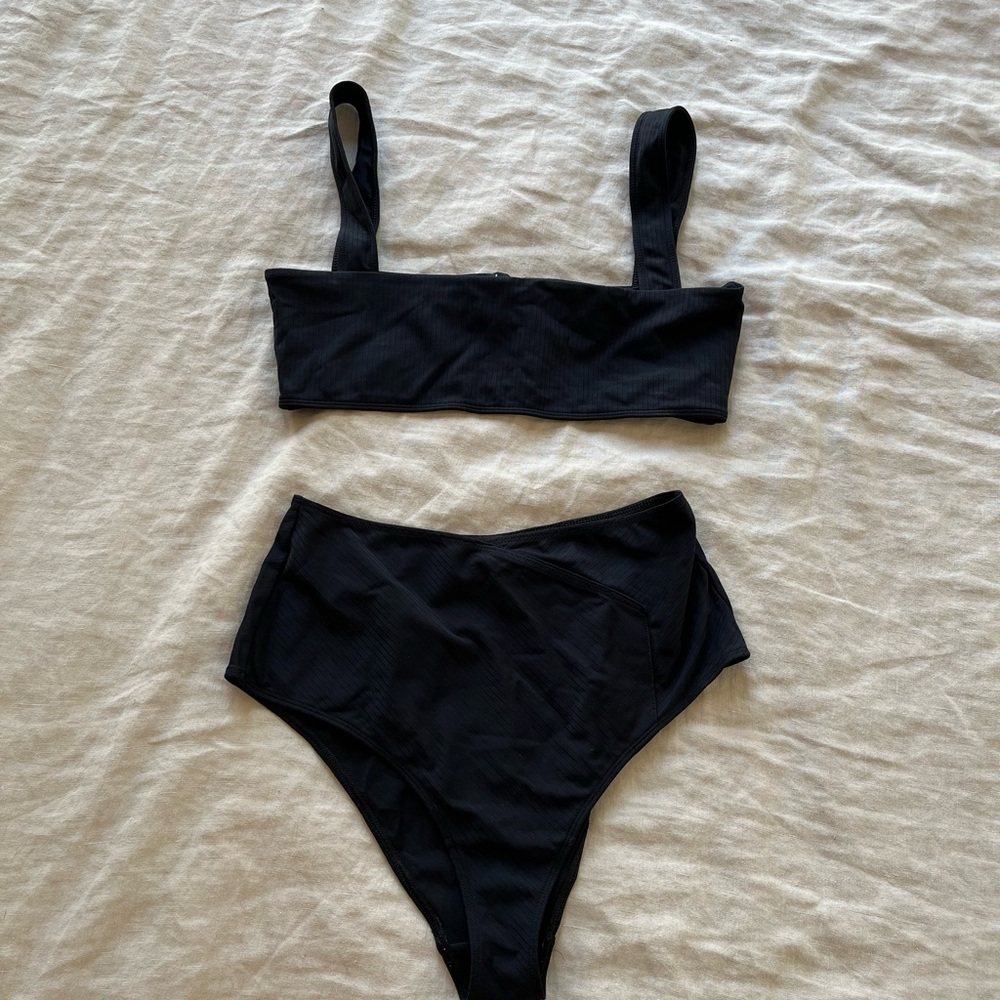 NOO Black Bikini Set S